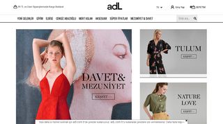 Скриншот сайта Adl.Com.Tr