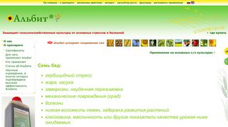 Скриншот сайта Albit.Ru