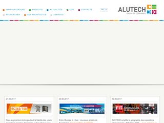 Скриншот сайта Alutech-group.Com
