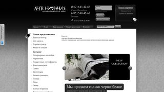 Скриншот сайта Antonimania.Ru