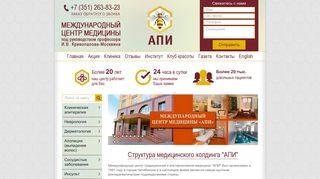 Скриншот сайта Api-centre.Ru