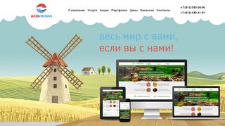 Скриншот сайта Asvicom.Ru