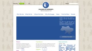 Скриншот сайта Ccrdf.Org