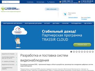 Скриншот сайта Dssl.Ru