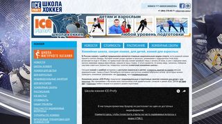 Скриншот сайта Ice-profy.Ru