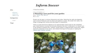 Скриншот сайта Inform-soccer.Com