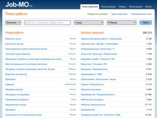 Скриншот сайта Job-mo.Ru