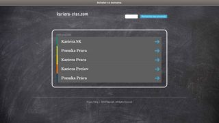 Скриншот сайта Kariera-star.Com