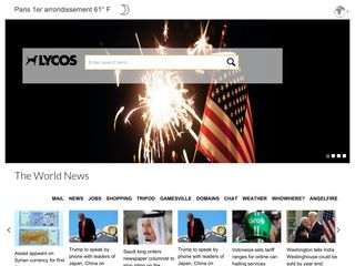 Скриншот сайта Lycos.Com