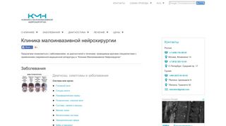 Скриншот сайта Minclinic.Ru