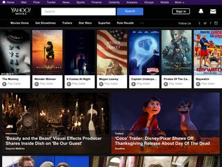 Скриншот сайта Movies.Yahoo.Com