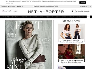 Скриншот сайта Net-a-porter.Com