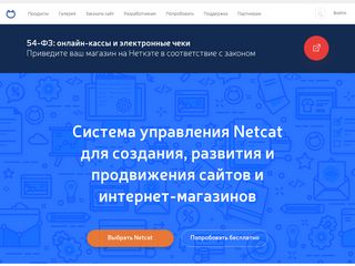 Скриншот сайта Netcat.Ru
