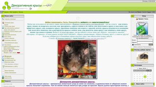 Скриншот сайта Rat-info.My1.Ru