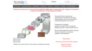 Скриншот сайта Ruventa.Ru