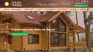 Скриншот сайта Stroimizbrusa.Ru