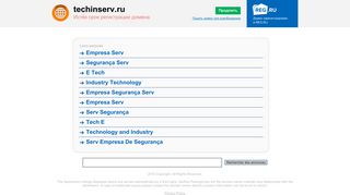 Скриншот сайта Techinserv.Ru