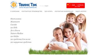 Скриншот сайта Twinstec.Ru