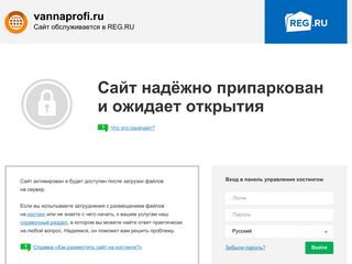 Скриншот сайта Vannaprofi.Ru