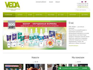 Скриншот сайта Vedaved.Ru